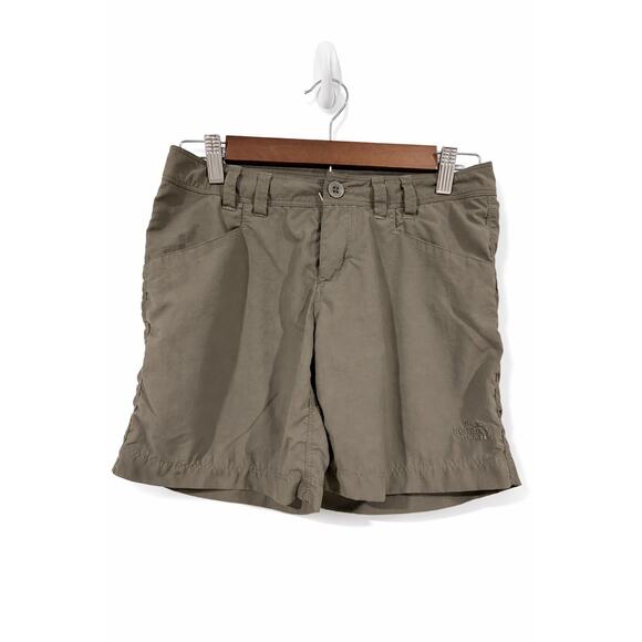 The North Face Pants - The North Face Wns Hiking Shorts Size 0 Khaki Outdoor Utility Hiking Gorpcore